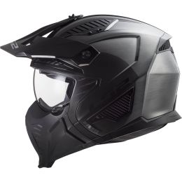 Casque Jet LS2 OF606 DRIFTER Jeans Argent Poli