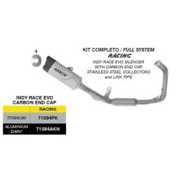 Échappement complet en titane ARROW Indy Race EVO pour Yamaha MT-07
