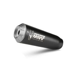 MIVV X-m1 Black Slip-on Exhaust approved for KTM 125 Duke 2021-2023