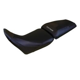 Seat cover Surat specific BL with logo for SUZUKI v-strom 1050