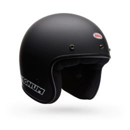 Casco Jet Cafe Racer Bell Magnum Nero Opaco