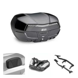 Kit bauletto GIVI MAXIA 5 TECH nero fumè 58L per YAMAHA TRACER 7 GT