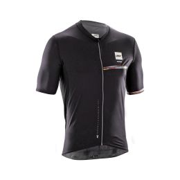 Maglia MTB LEATT Endurance 5.0 Cargo nero V26 con 4 tasche e protezione UPF 50