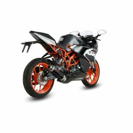 MIVV GP Noir Système d'Échappement Complet pour KTM RC 125