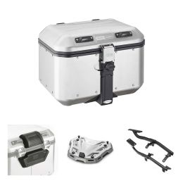 Kit bauletto GIVI TREKKER DOLOMITI alluminio 46L per YAMAHA MT07
