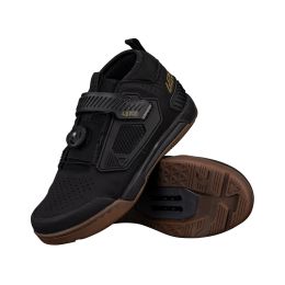 Scarpe MTB LEATT ProClip 4.0 nero con tomaia robusta e suola RideGrip