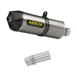 ARROW Race-Tech Slip-On Auspuff mit genehmigter Carbon-Kappe Alu Husqvarna 701 2021-2024
