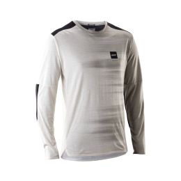 Maglia MTB LEATT Trail 4.0 maniche lunghe bianco panna TENCEL™ Lyocell