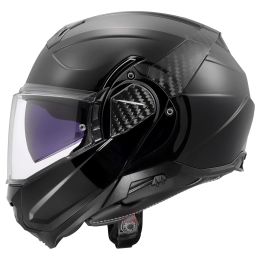 Casque Modulaire Reversible LS2 FF910 ADVANT II Solid Noir Brillant