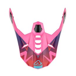 ACERBIS schwarze/rosa Visier für AIRSTRIKE-X Helm
