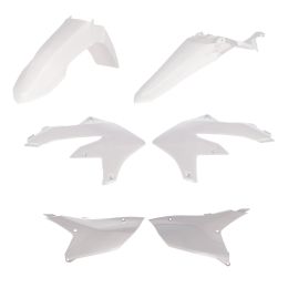 Kit de carénage 6 pièces blanc pour YAMAHA ACERBIS