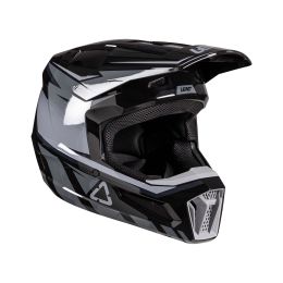 Casco motocross LEATT Moto 2.5 nero grigio