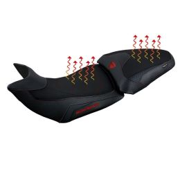 Seat cover Heating comfort 4BL with logo for DUCATI multistrada v2