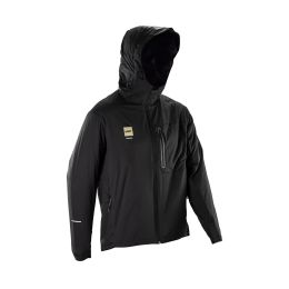 LEATT Windblock 1.0 MTB Windbreaker Jacket Black Ultra-Light Slim Fit