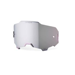 Objectif de remplacement HD miroir hyper argent pour masque 100% Armega et Armatic