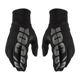 Motocross Handschuhe 100% HYDROMATIC Wasserdicht Schwarz
