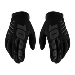 Guanti Motocross Bambino 100% BRISKER YOUTH Nero