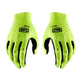 Gants Motocross 100% SLING MX Jaune Fluo Noir