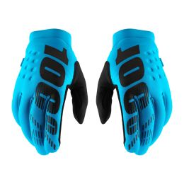 Motocross Handschuhe 100% BRISKER Türkis