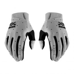 Motocross Handschuhe 100% RIDEFIT Slasher-Silber
