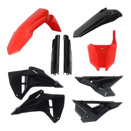 ACERBIS Verkleidungskit 9 Teile Rot/Schwarz für HONDA