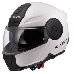 Casque Modulable LS2 FF902 SCOPE II Solid Blanc Brillant