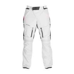 Pantaloni impermeabili ACERBIS Dual Road poliestere omologati x-rover grigi/rossi