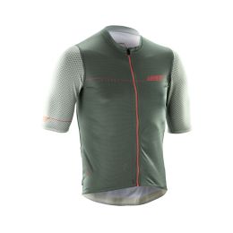 Maglia MTB LEATT Endurance 6.0 verde menta UPF 50 elasticità 360° 3 tasche
