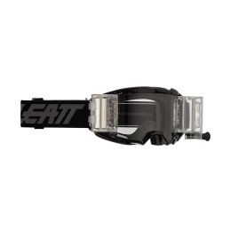Masque cross LEATT Vizion 3.5 Roll-Off Stealth noir lentille claire 90%
