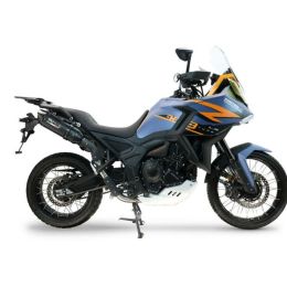 GPR Furore-X Slip-On Auspuff Zertifiziert Schwarz Titan für Zontes 703 F
