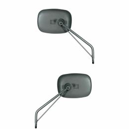 FAR 0176/0177 Gray Handlebar Mirror Pair