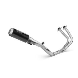 MIVV Mk3 Komplettauspuff aus Carbon für KAWASAKI z650 2017-2023