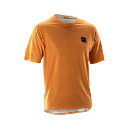 Maglia MTB LEATT Endurance 2.0 giallo lager TENCEL Lyocell ventilata slim