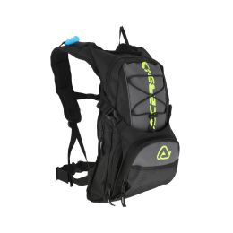 ACERBIS H2O Rucksack schwarz/grau mit einem Fassungsvermögen von 10L und Wasserblase