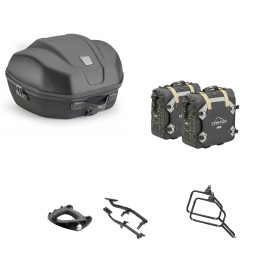 Kit GIVI bauletto WL901B borsa CANYON nero 34/30L per BMW R GS ADVENTURE