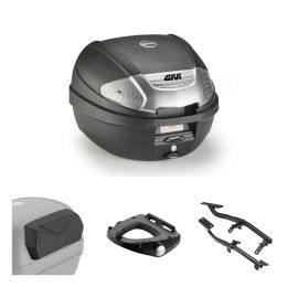 GIVI E300NT2B Schwarz Rauch Top Case Kit 30L für KAWASAKI Z900