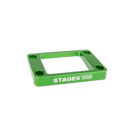 Entretoise de soupape en roseau angulaire à 5 degrés Stage6 AM6/DERBI verte