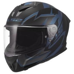 Integralhelm LS2 FF820 RAPID III XTREM schwarz blau petrol
