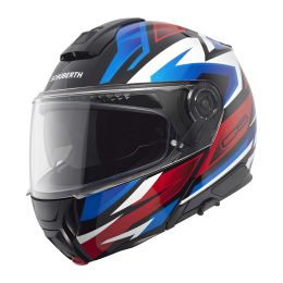 SCHUBERTH C5 Zenith Flip-up helmet blue red