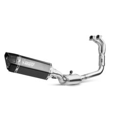 MIVV Sr-1 Vollschwarzes Titan-Auspuffsystem für YAMAHA R7