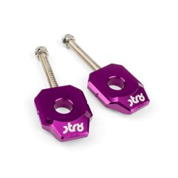 STR8 Purple Chain Tensioner Pair DERBI 12mm