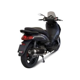 MIVV Urban Komplettauspuff genehmigtem Katalysator aus Edelstahl für PIAGGIO Beverly 250