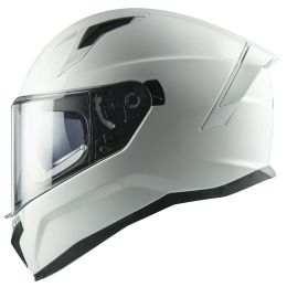 Integralhelm MPH TIGER Solid Weiß Glanz