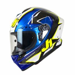 Casco Integrale JUST1 J-GPR BALDASSARRI REPLICA blu/nero/giallo