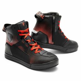 Bottes de moto pour hommes REBELHORN VANDAL II Noires/Rouges