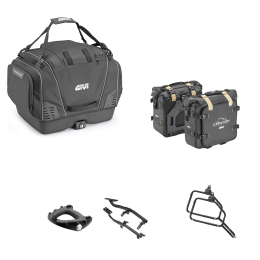Kit GIVI borsa T525 borsa CANYON nero 33/25L per BMW R GS