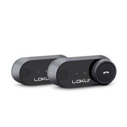 Coppia Interfono Casco Universale Bluetooth MIDLAND LOKUI K30
