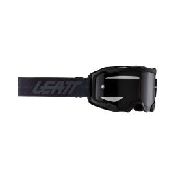Masque cross LEATT Velocity 4.5 Desert Stealth noir lentille fumée 28%