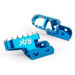 STR8 MX EVO CNC Bleu Repose-pieds passager SHERCO 50