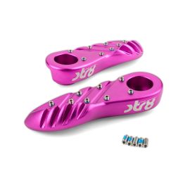 STR8 Purple Footrest for Yamaha Bw's/Mbk Booster from 2004